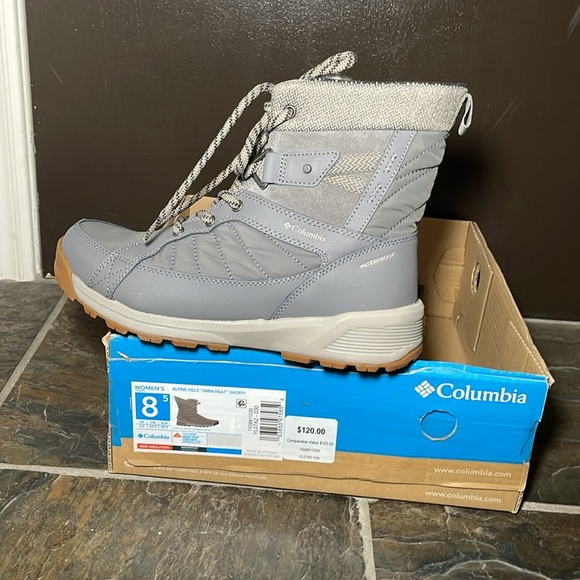 Columbia Alpine Hills Omni-Heat shorty boots sz 8.5 - Picture 1 of 6